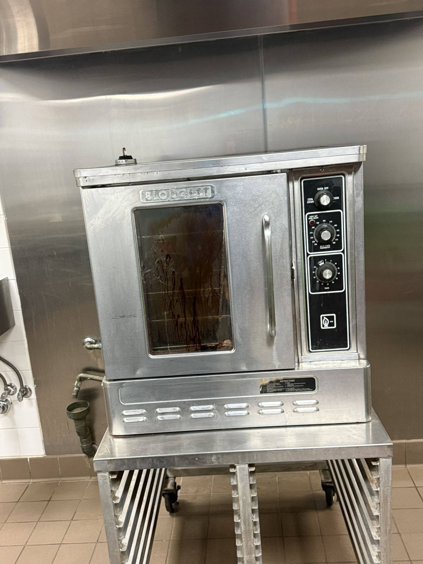 Blodgett Half Size Commercial Gas Oven ( Works Perfect )