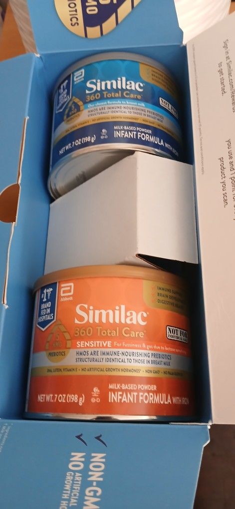 2 Similac 7oz Formula