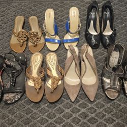 SHOES SANDALS HEELS