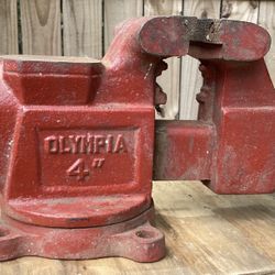 Cast Iron table top vise.
