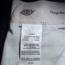 Dickies Regular Straight Pants  32x30 only 3 left !