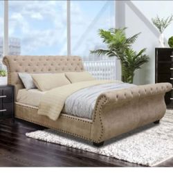 Queen Bed Frame With Mattress