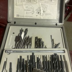 Drill Bit Set Vintage 
