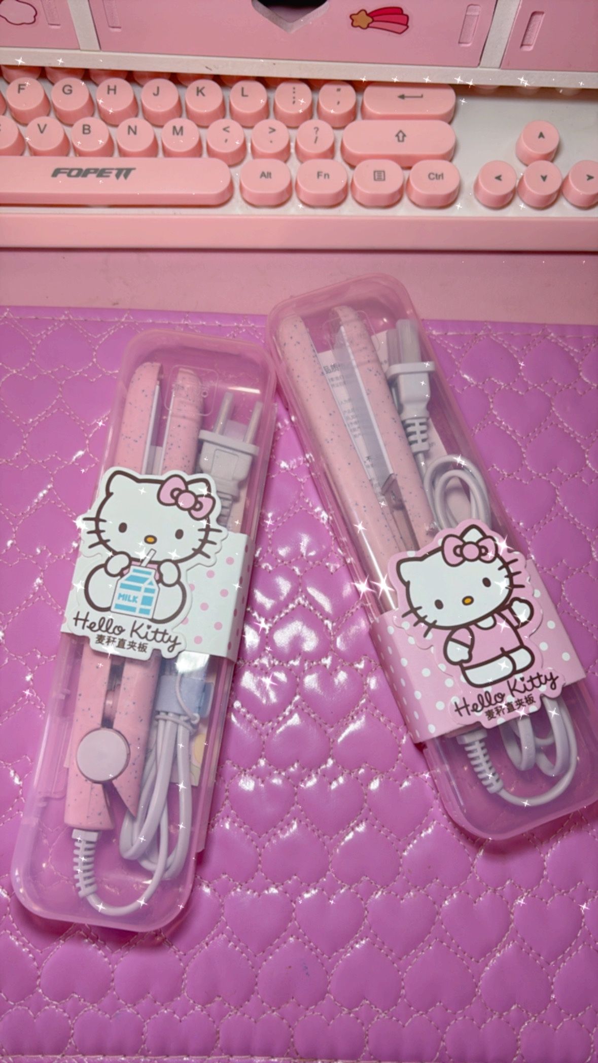 Hello kitty Mini Hair Straightener