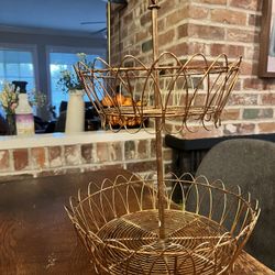 Copper Fruit Basket