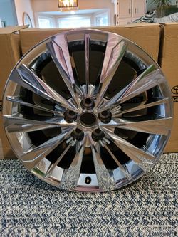 4 Brand New Toyota 20" Chrome Wheels
