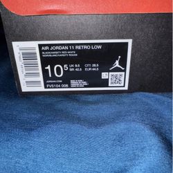 Jordan 11 Low Size 10.5
