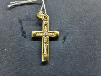 Religious Pendant - Yellow Gold 10k (.417) 1.5 grams