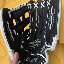 Rawlings Leather Baseball Glove 