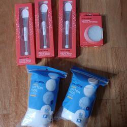 6 For $10 Facial Cotton Pads Sponge Mask Applicator 
