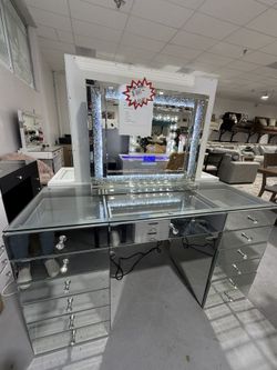 Glass Vanity 