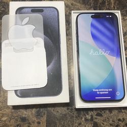 iPhone 15 Pro 516 GB- Blue Titanium - UNLOCKED