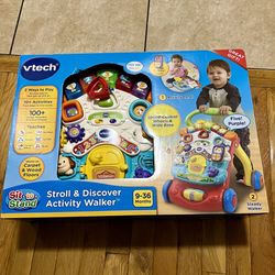 V-tech Walker And Stacking Rainbow 