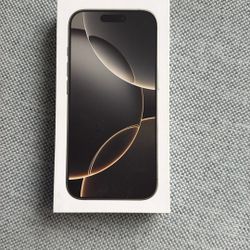 iPhone 16 Pro 256GB Brand New
