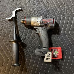 Milwaukee M18 FUEL 18V Lithium-Ion Brushless Cordless 1/2 in. Hammer Drill/Driver (Tool-Only)