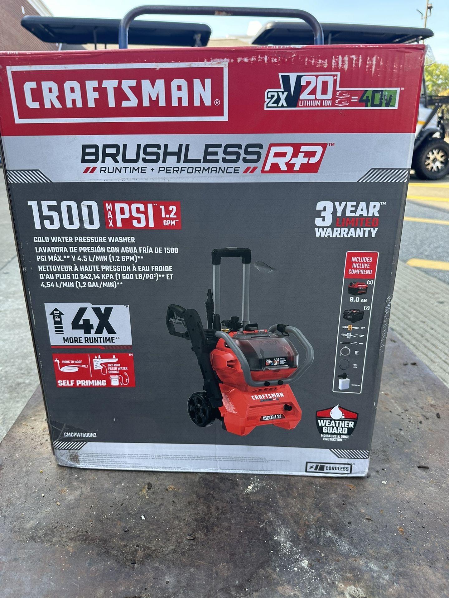 Pressure washer NEW