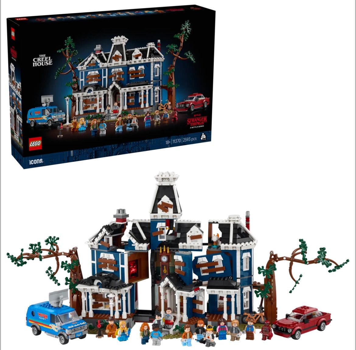 Lego Icons Stranger Things The Creel House 11370