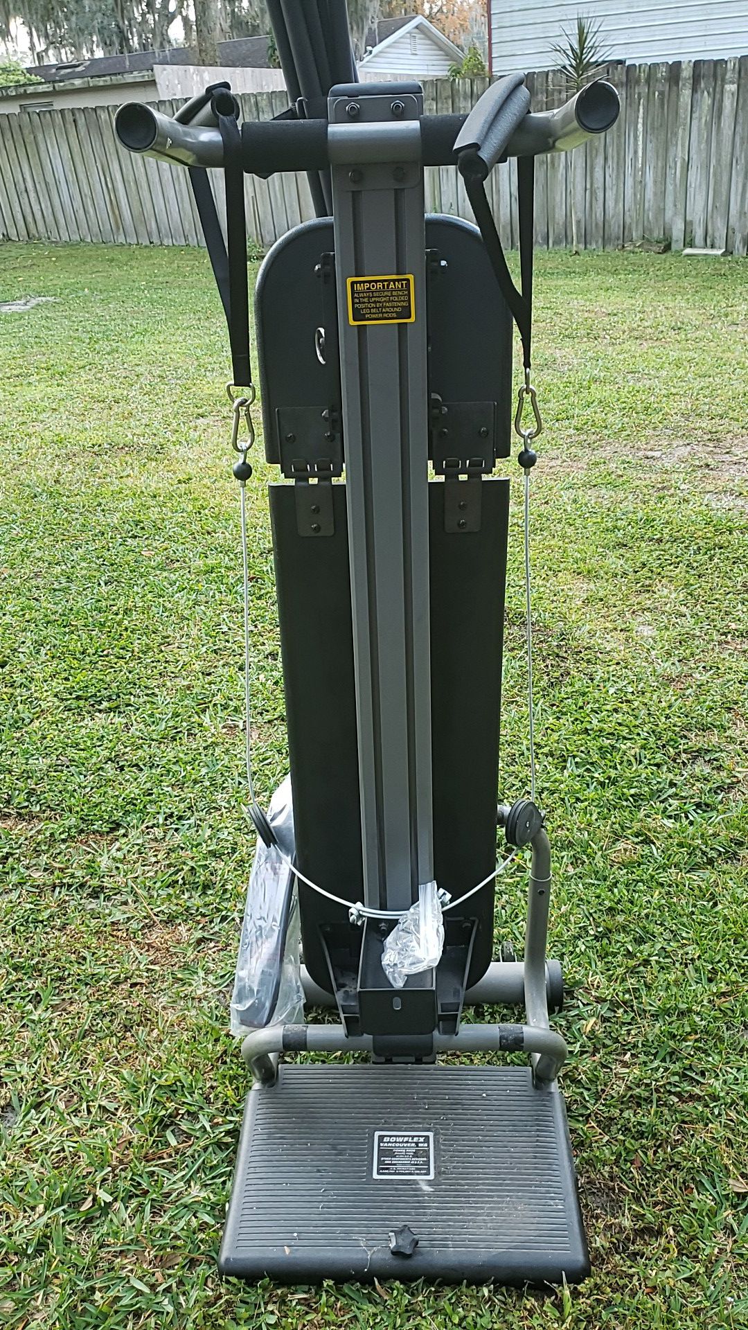 Bowflex exercise equipment