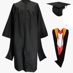 Graduation Master Cap Hood and Gown Master Regali