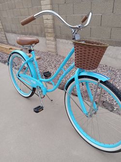 Only used 4 times like new bike columbia beach cruiser tires size 26