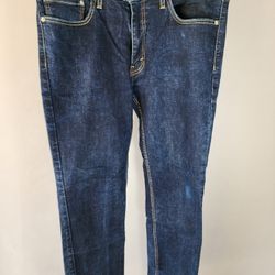 511 Levis 36x30 Blue Denim Jeans