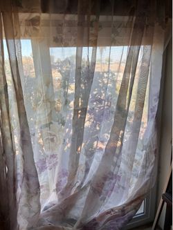 2 curtains $10