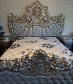 Victorian style CalKing bedroom set