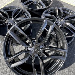 Oem Factory 19” Audi S3 S line Quattro Black Wheels Rims Rines