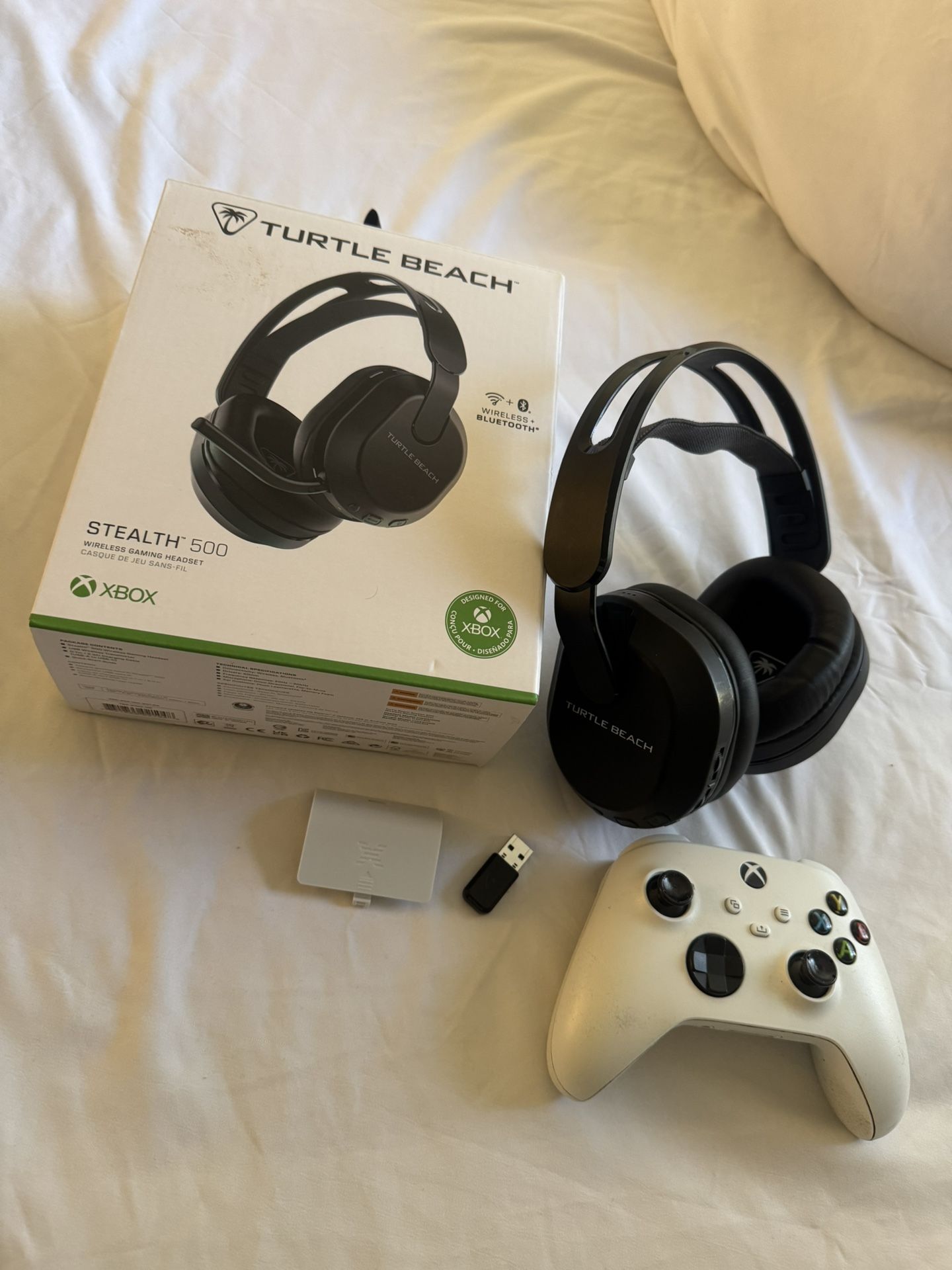 Xbox Controller & Wireless Headset