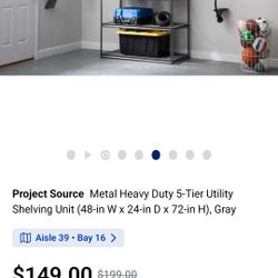 Metal Shelve New 