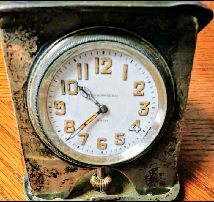 Vintage J.E. Caldwell Travel Clock