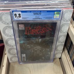 The Punisher #218 Comic Graded 9.8 CGC