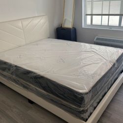 Queen Size Bed Frame With Mattress New Bedroom Furniture Cama Queen Size Bed 