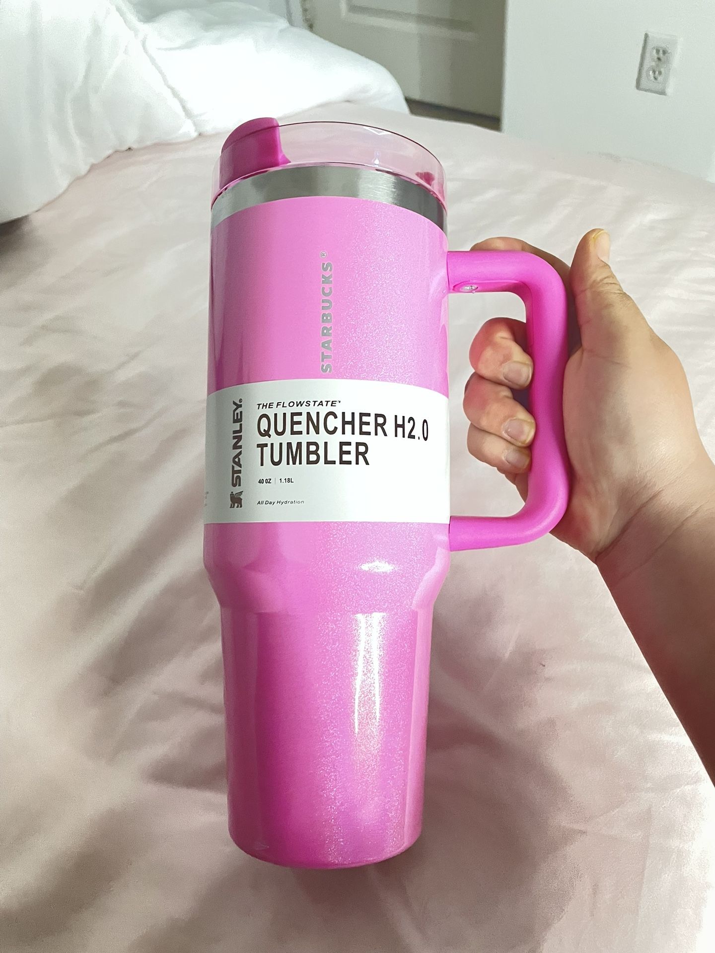 WINTER PINK STARBUCKS, LIMITED EDITION STANLEY CUP