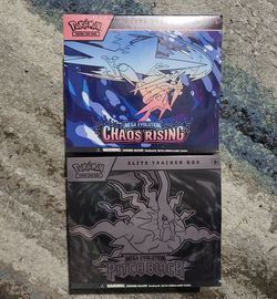 Chaos Rising / Pitch Black ETB Pokemon