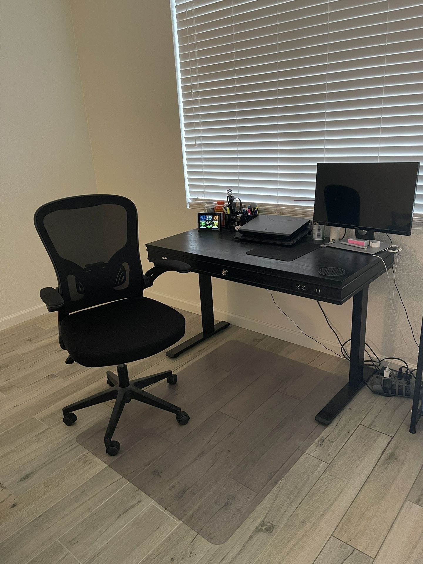 Height Adjustable Desk Black
