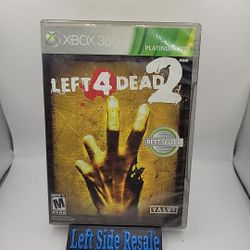 Left 4 Dead 2 ( Microsoft Xbox 360 , 2009 ) - CIB -