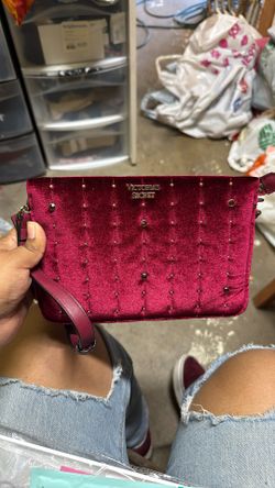Victoria Secret Red Velvet Bag