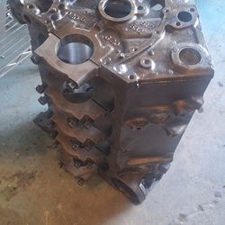 350 Chevrolet  Block Just Machined  .060 Over Cleaned And Checked  4 Bolt Main 2 Piece Rear Seal. Apache Junction Arizona 