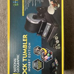 National Geographic Rock Tumbler Plus Grit 