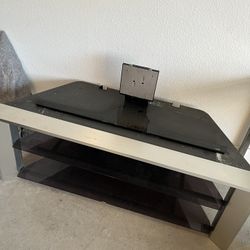 Media Shelf With Tv Stand O
