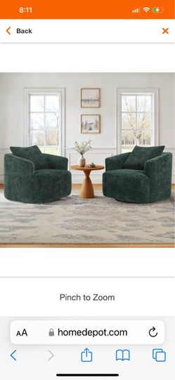 Open box 2 accent chairs