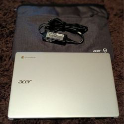 Acer Chromebook 315 15.6 inch Laptop Intel Processor N4500 4GB RAM 64GB eMMC Pure Silver