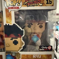 Funko pop street fighter hot ryu and violent Ken