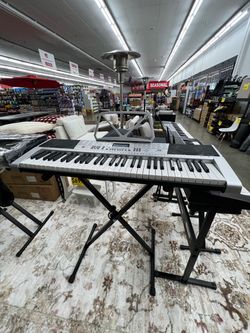 61-Key Keyboard Piano with Adjustable Stand