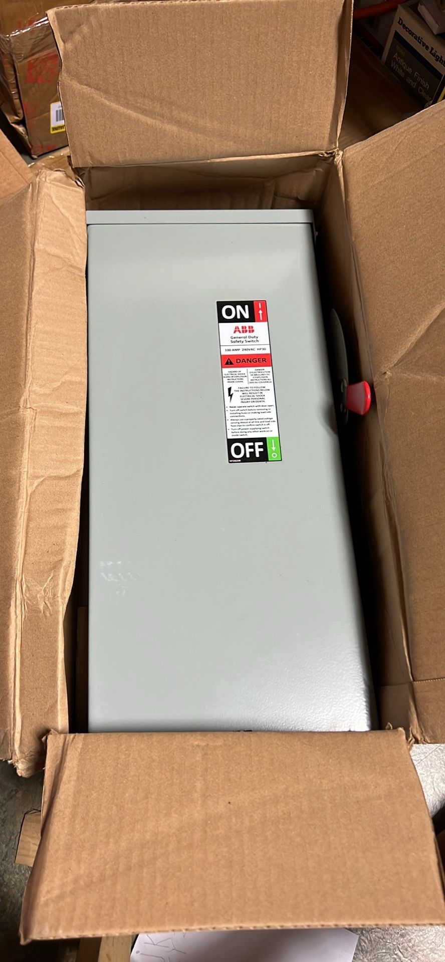 100 Amp 240-Volt Fusible Outdoor General-Duty Safety Switch (TG3223R)