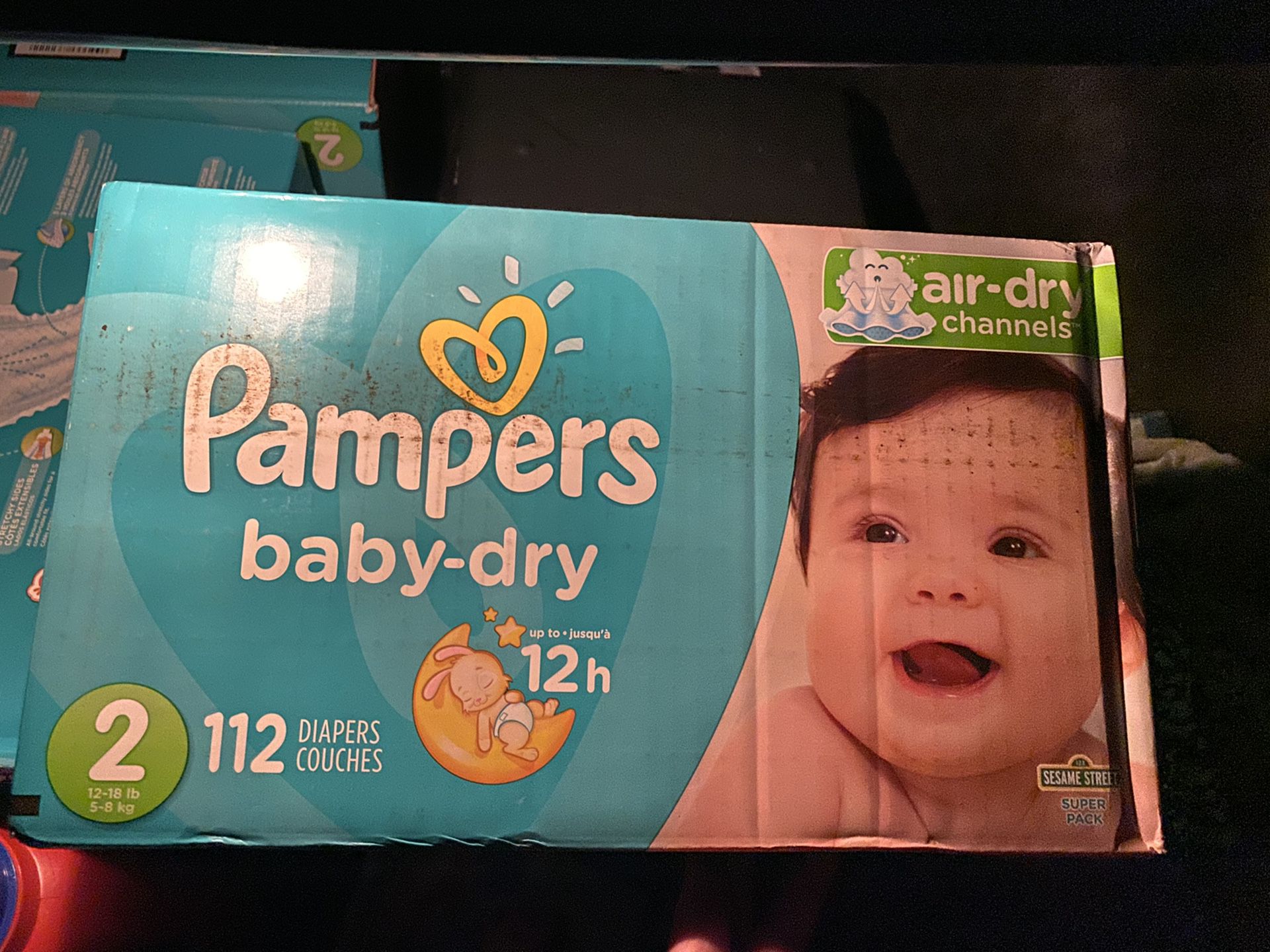 Pampers baby dry size 2
