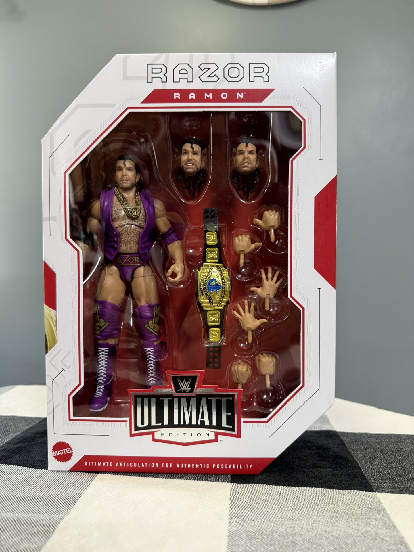 Ultimite Wwe Razor Ramon Mattel WWE Ultimate Edition Razor Ramon Scott Hall CHASE for Sale in ...