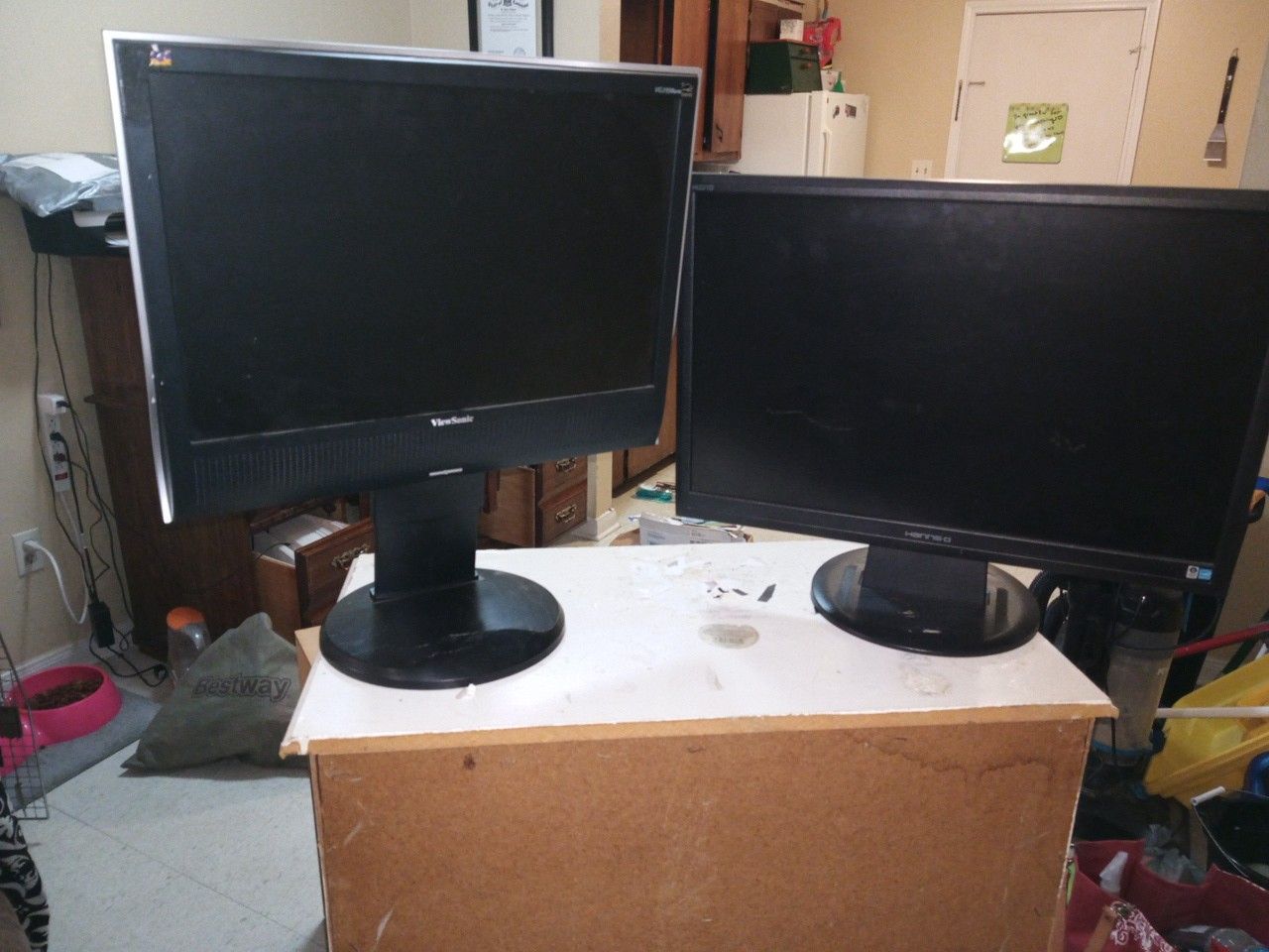 Dull computer monitors