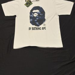 Blue bape shirt